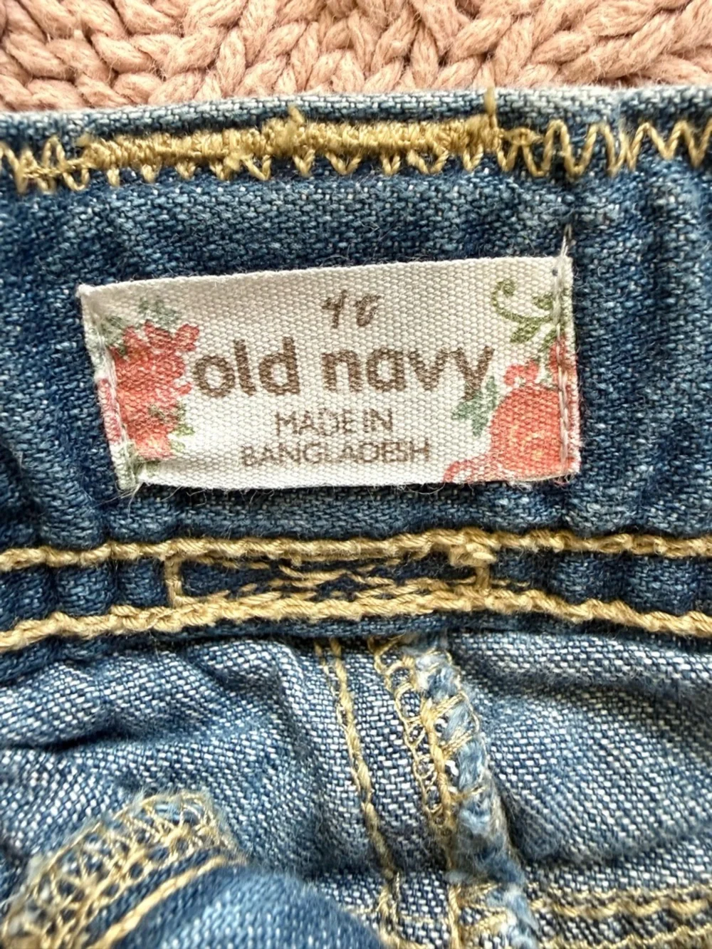Old Navy Denim Skirt 4T | Adjustable Waist Jean Skirt Girls
